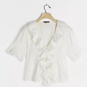 Graceaan ruffled Blouse from Anthropologie